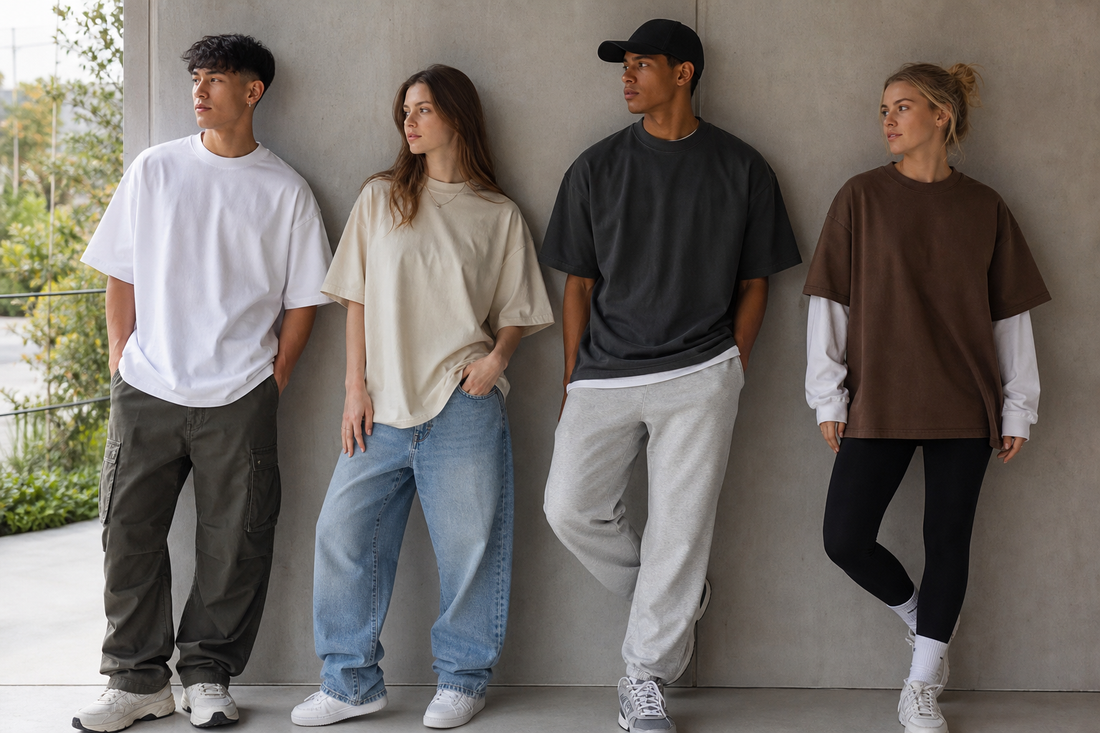 How to Style Oversized Crew Tees for Every Season