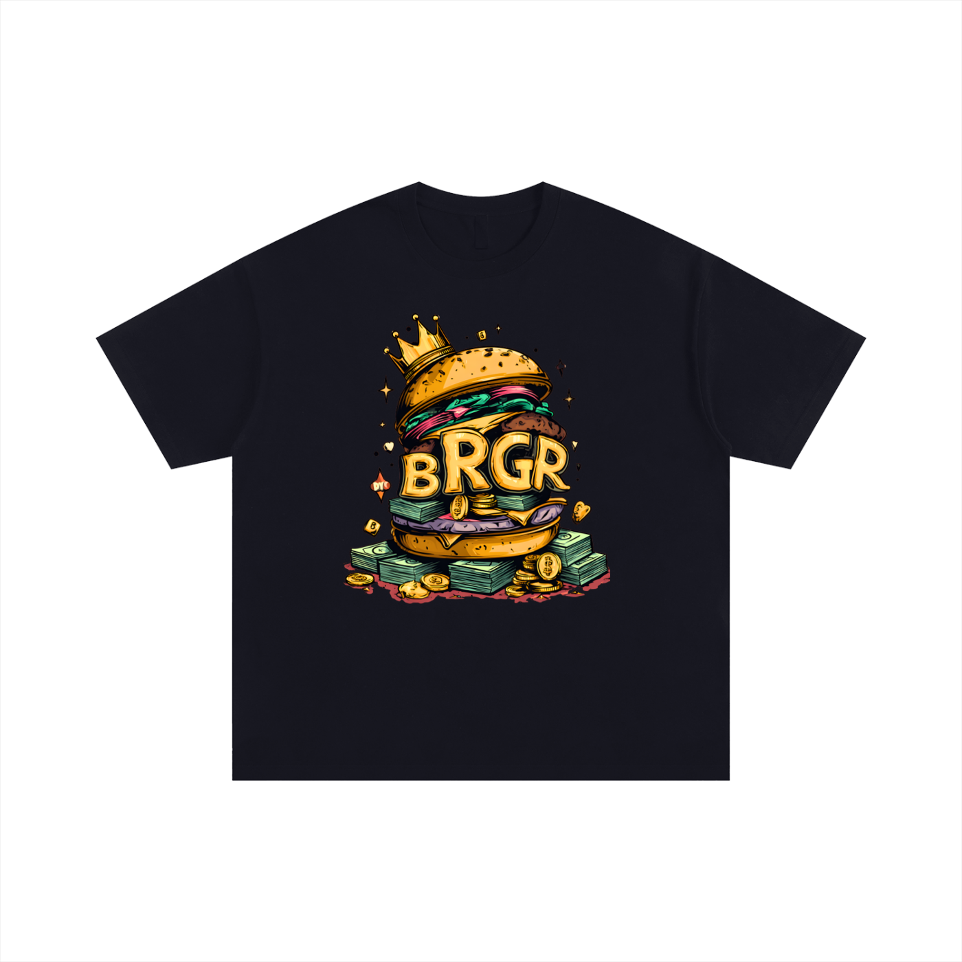 BRGR Oversized Cotton T-Shirt – Streetwear Essential
