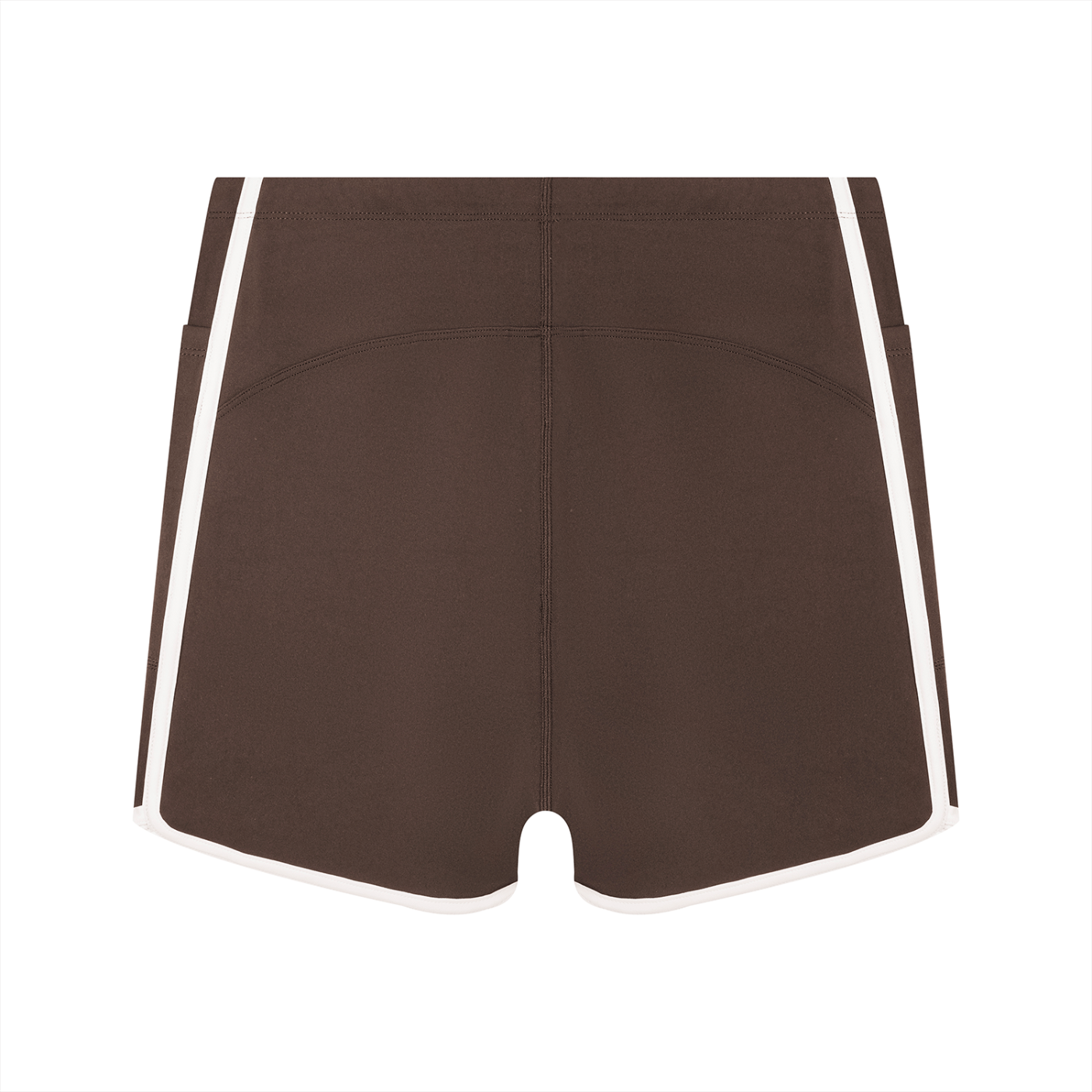 Women's High Rise Color Block Yoga Shorts