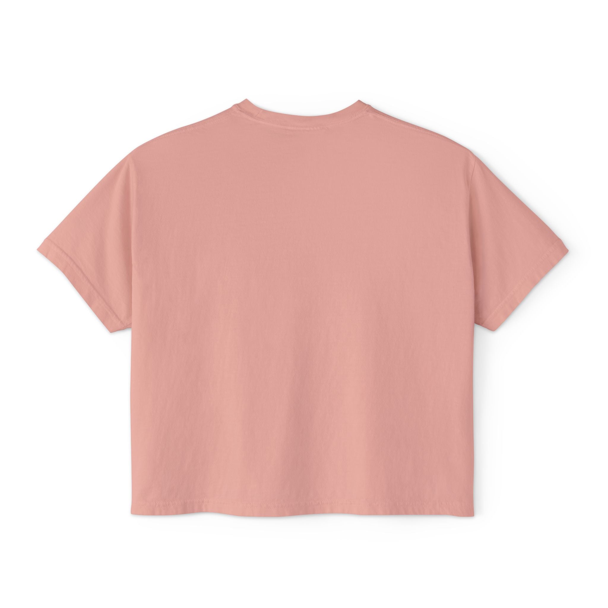 Blessed Boxy Tee — Women's Casual Crop T-Shirt
