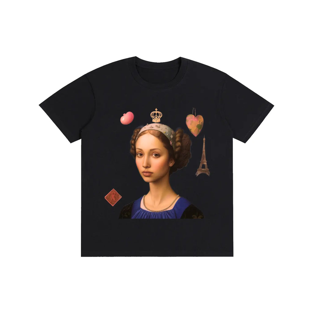Sancte Leone Royal Queen T-Shirt – Premium Cotton Statement Streetwear Tee
