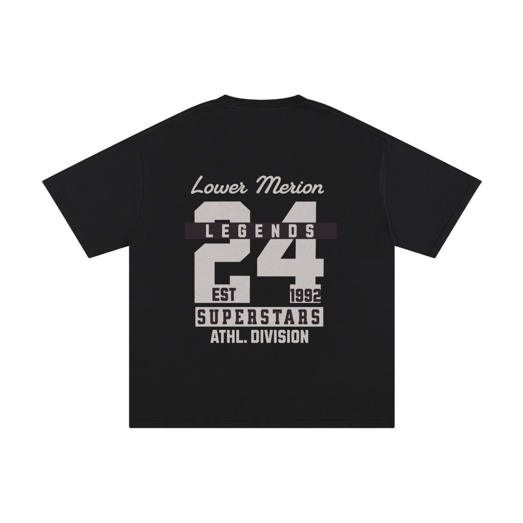 Legends Superstar #24 Tee,Basketball Tshirts ,Mens Tshirt ,Unisex Tshirt ,Lower Merion Basketball Tshirt,vintage tshirt ,retro tshirts,Mens Basketball Vintage Kobe 