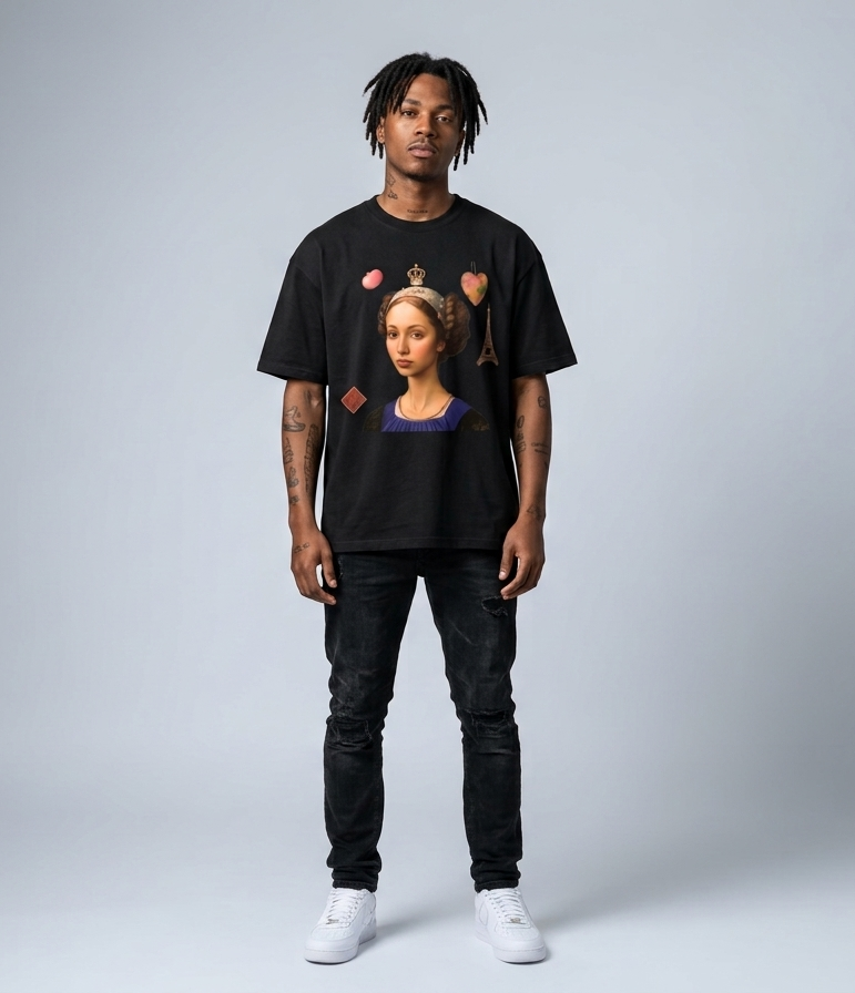 Streetwear Loose Drop Shoulder T-Shirt