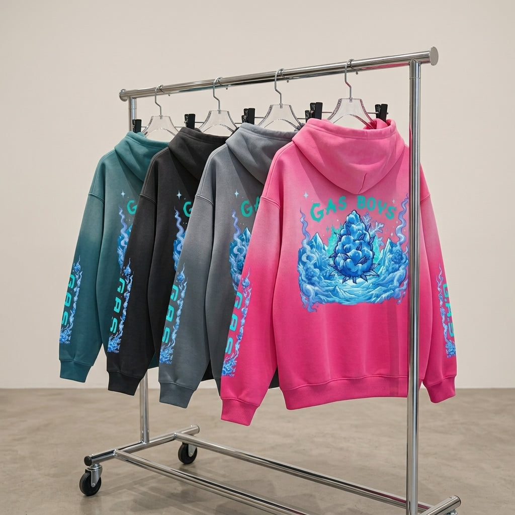 G.A.S Zafessionals Sunfade Oversized Hoodie