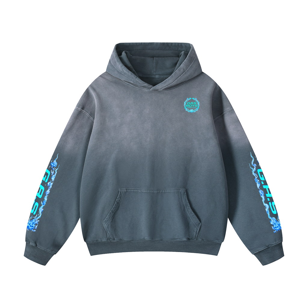 G.A.S Zafessionals Sunfade Oversized Hoodie