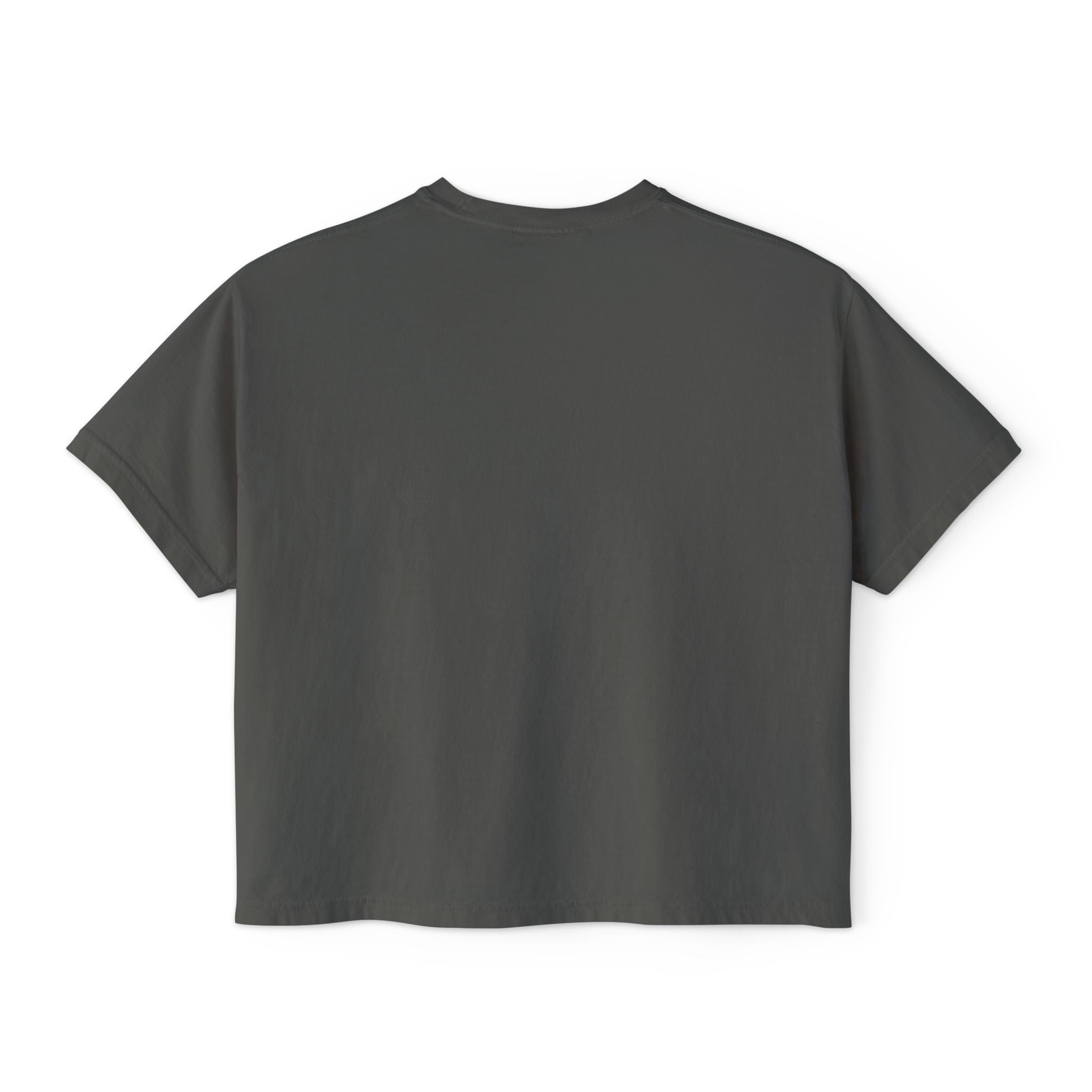 Blessed Boxy Tee — Women's Casual Crop T-Shirt