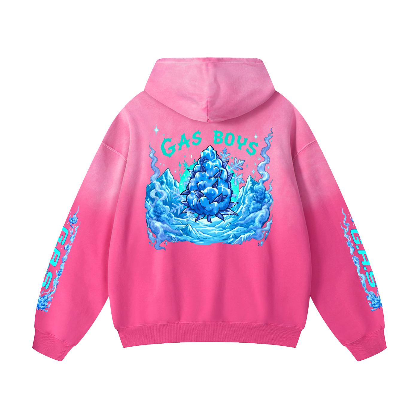 G.A.S Zafessionals Sunfade Oversized Hoodie