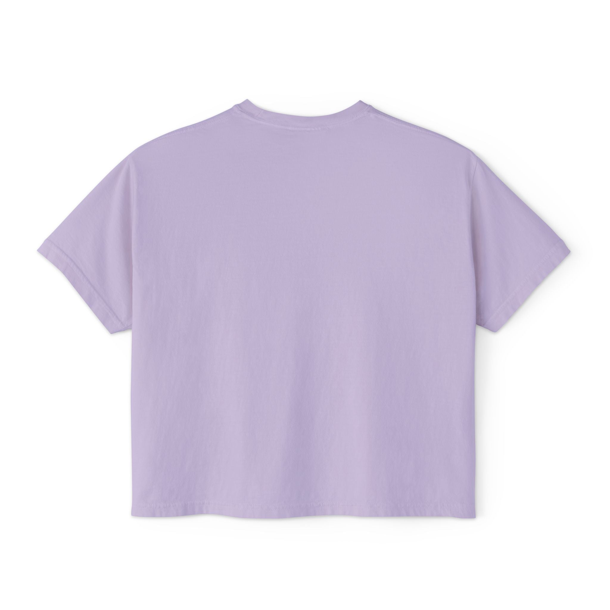 Blessed Boxy Tee — Women's Casual Crop T-Shirt
