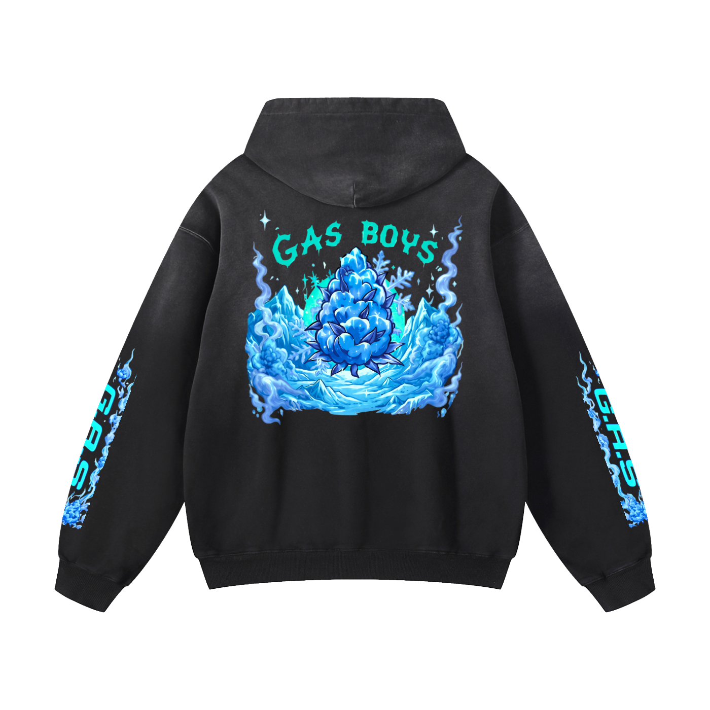 G.A.S Zafessionals Sunfade Oversized Hoodie