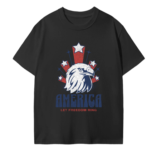 America Tshirt ,American Tee,250th Celebration Tee,Let Freedom Ring Tshirt,Mens Tee,Womens Tee,Unisex Tshirt,eagle tshirt 