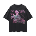 Sancte Leone “King Leone” Oversized T-Shirt – Drop Shoulder Streetwear Graphic Tee