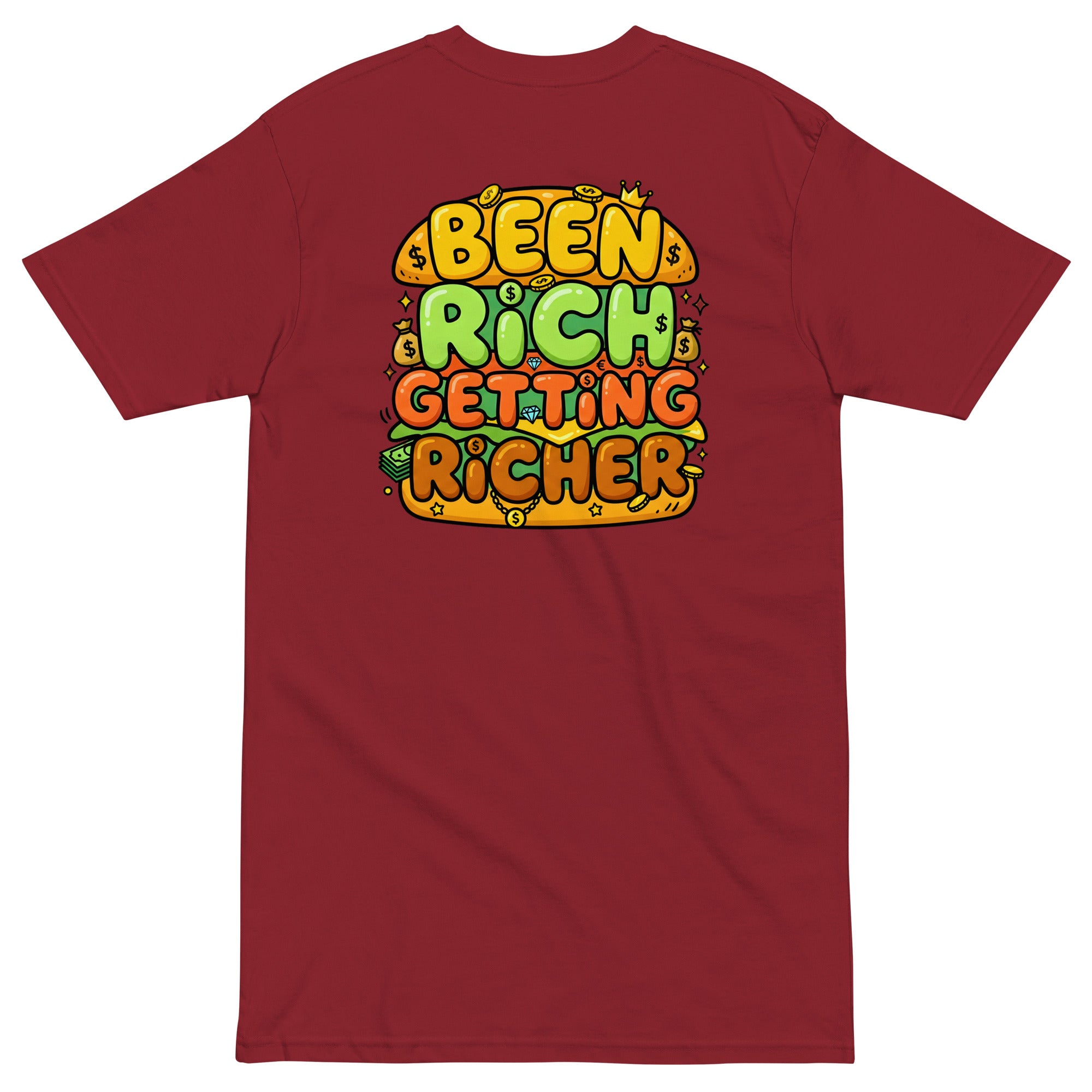 BRGR Sauce Embroidered Heavyweight Tee – Premium Streetwear Essential